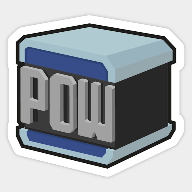 POW Sticker by Radradrad